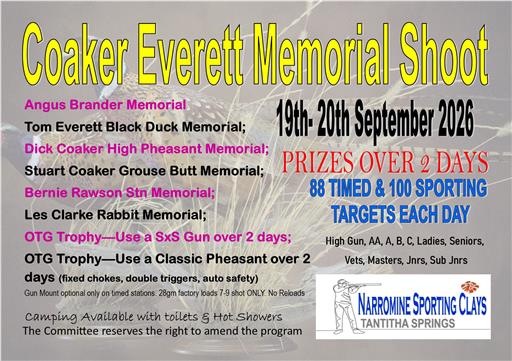 Event poster